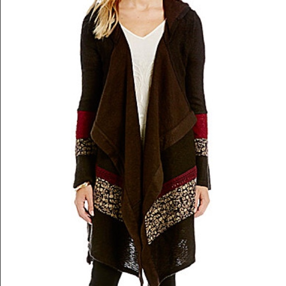 NWT • Miss Me • Fringe Patterned Duster